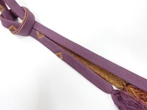 正絹　手組帯締め